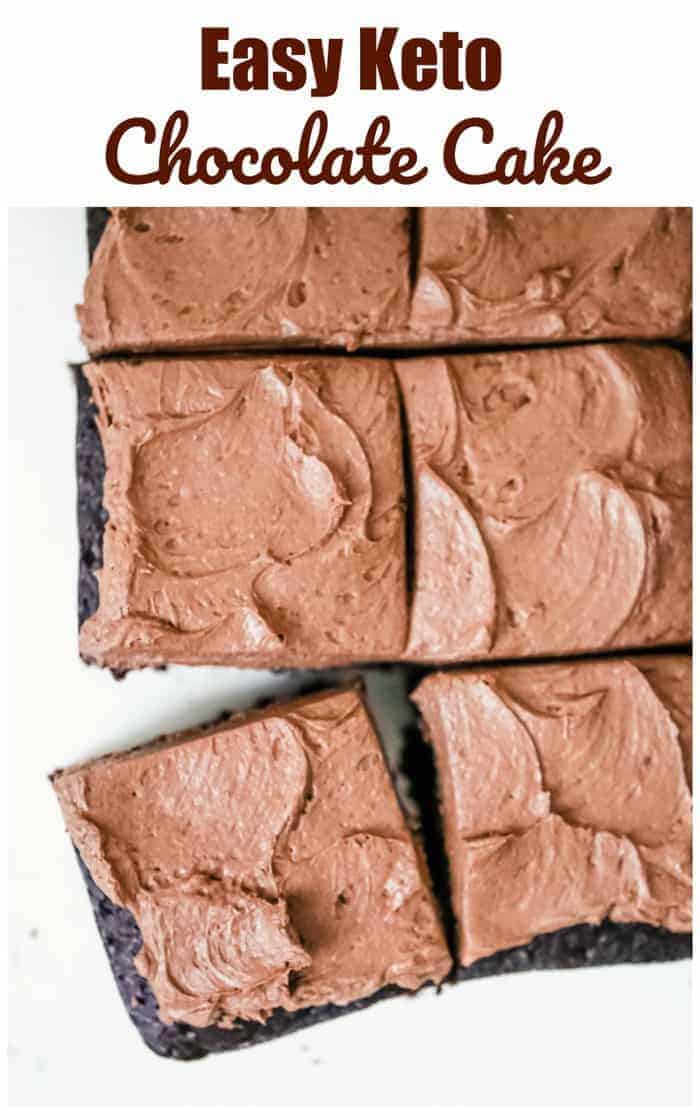 Easy Keto Chocolate Cake