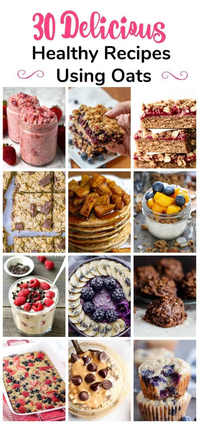 30 Delicious Healthy Recipes Using Oats