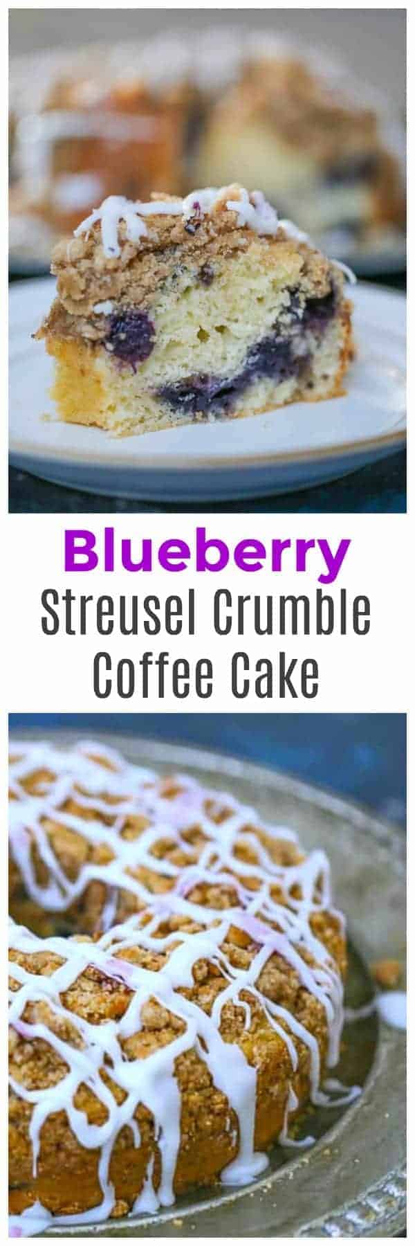 Wild Berry Streusel Crumble Coffee Cake