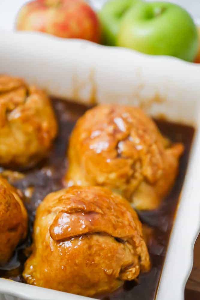 Heavenly Baked Apple Dumplings