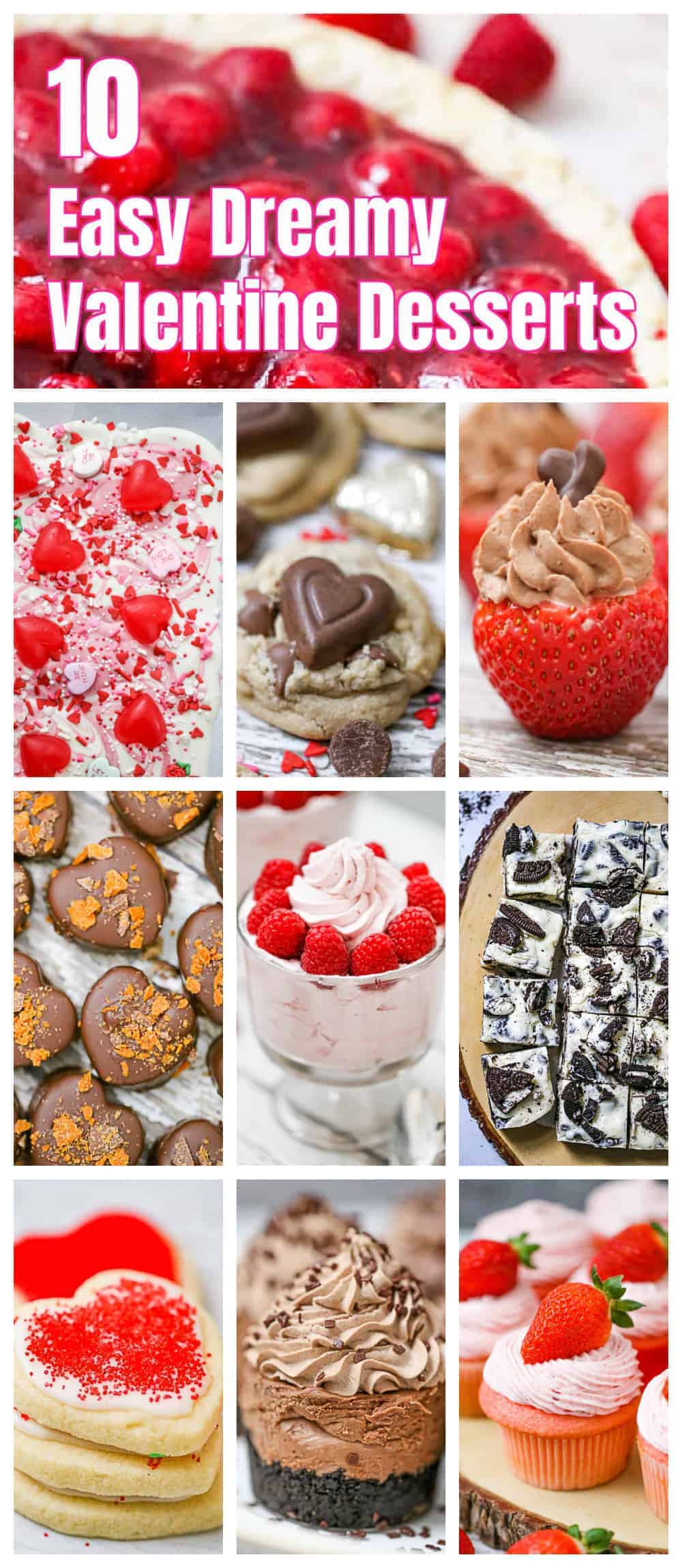 10 Easy Dreamy Valentine Desserts