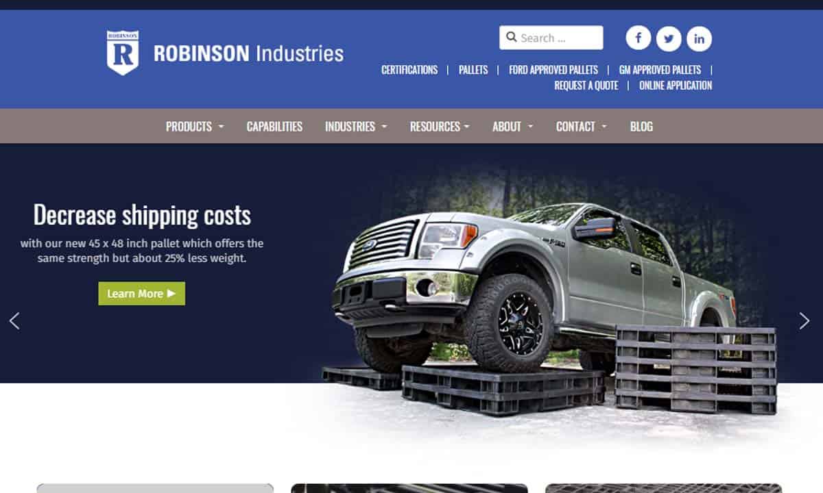 Robinson Industries Robinson Industries