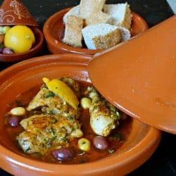  kyckling Tagine med konserverad citron och Oliver