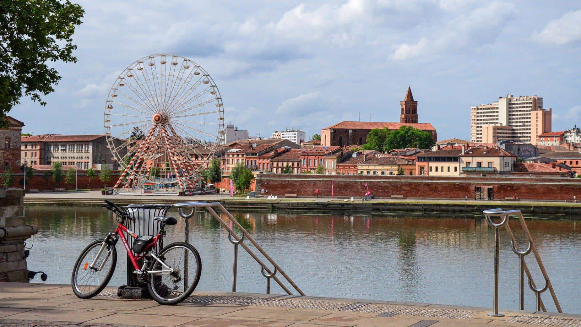 Toerisme Toulouse de roze stad, Kade Garonne