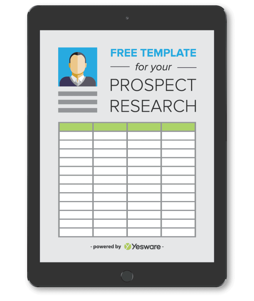 Prospect Research Template | Yesware