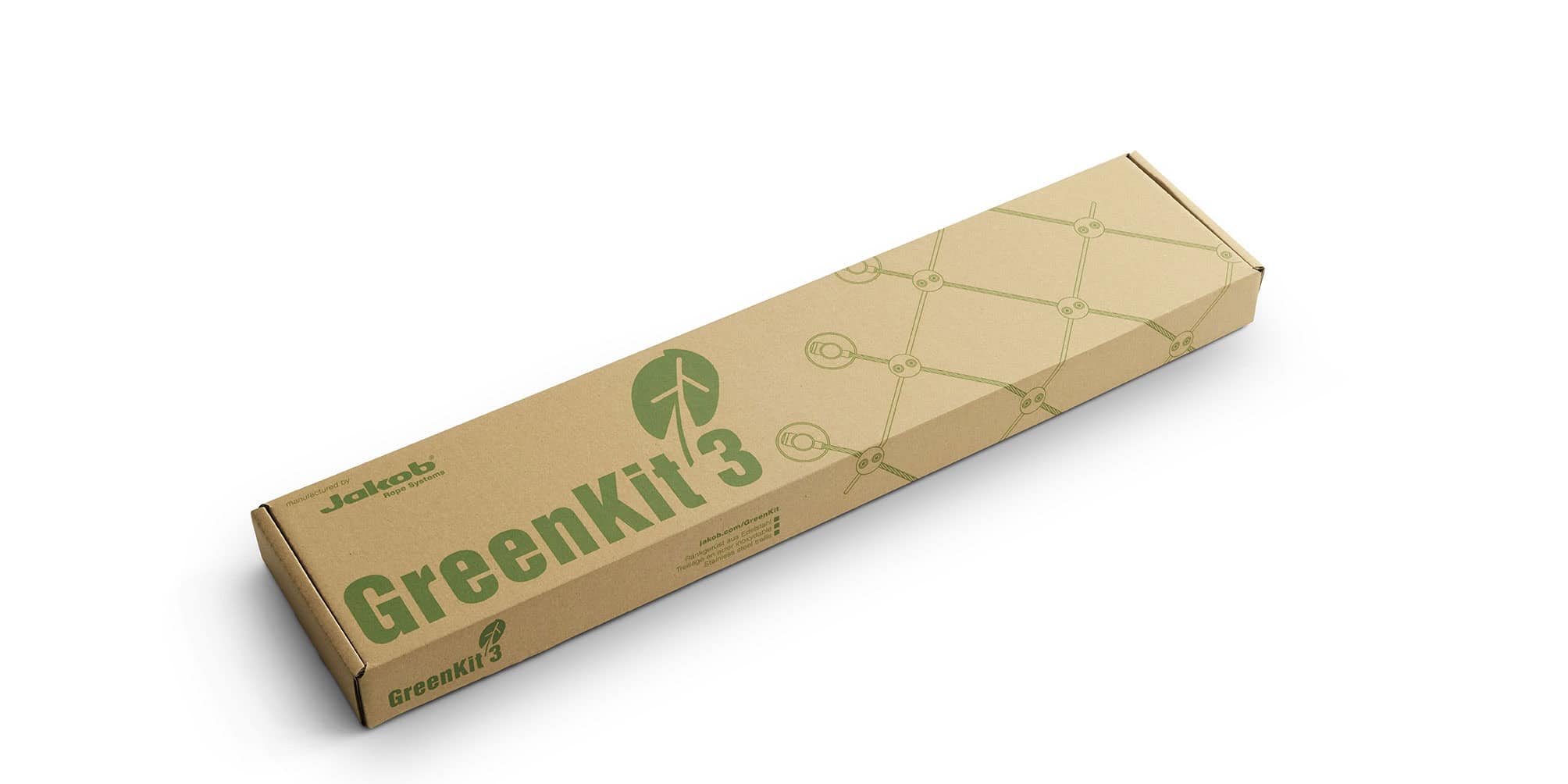 Jakob Rope systems GreenKit package forpackning