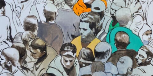 Khaled Hourani Palestinian Artist Banner