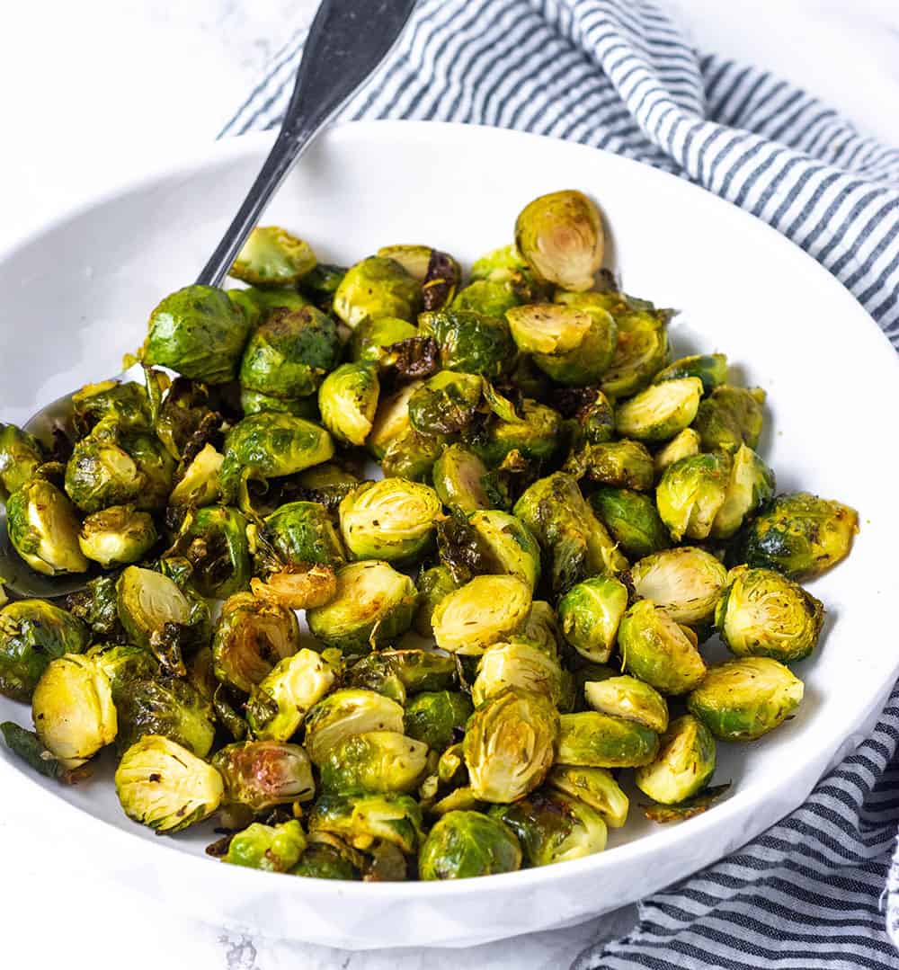 Easy Roasted Brussels Sprouts