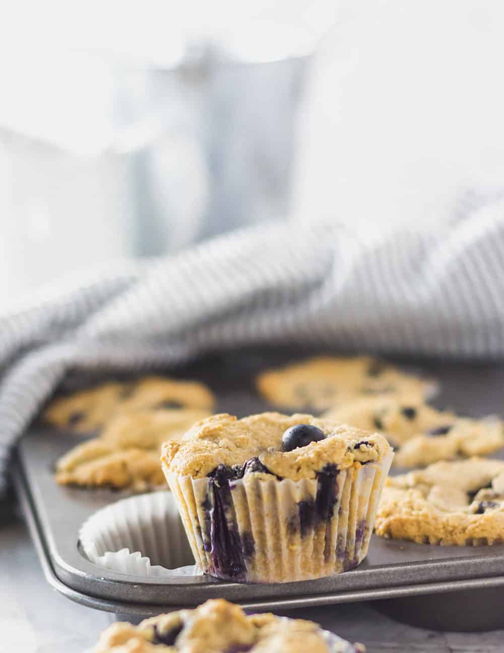 Gluten-Free Vegan Blueberry Muffins