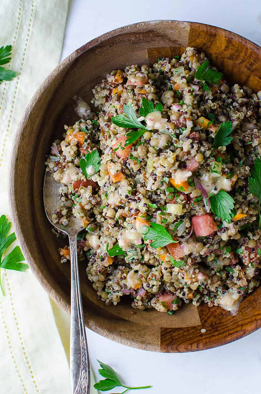 Lentils And Quinoa