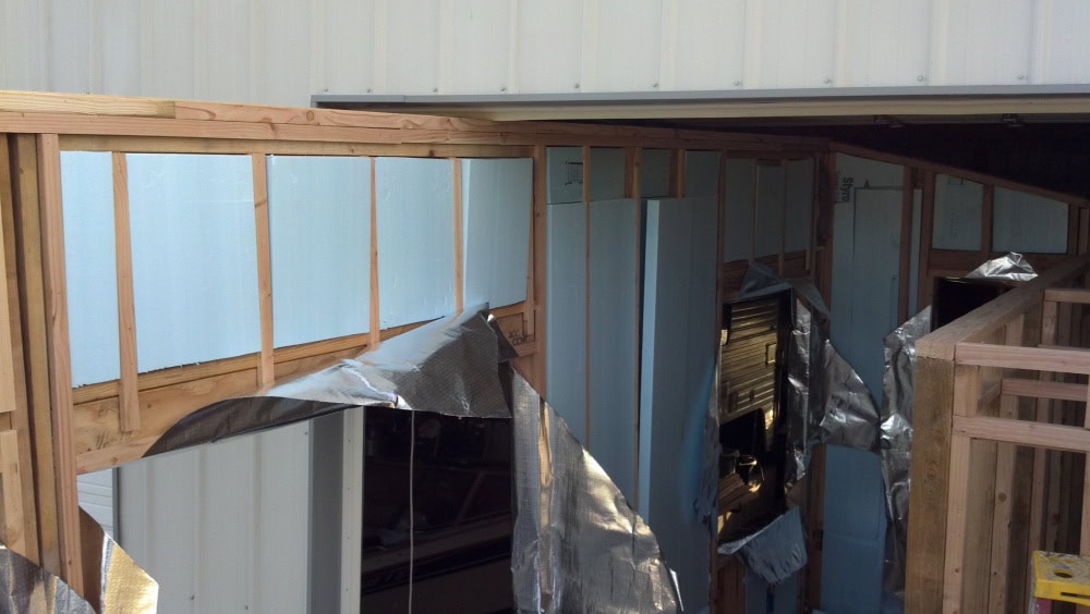 Oh, and moving it out of the shop into the daylight, scary close on not fitting!