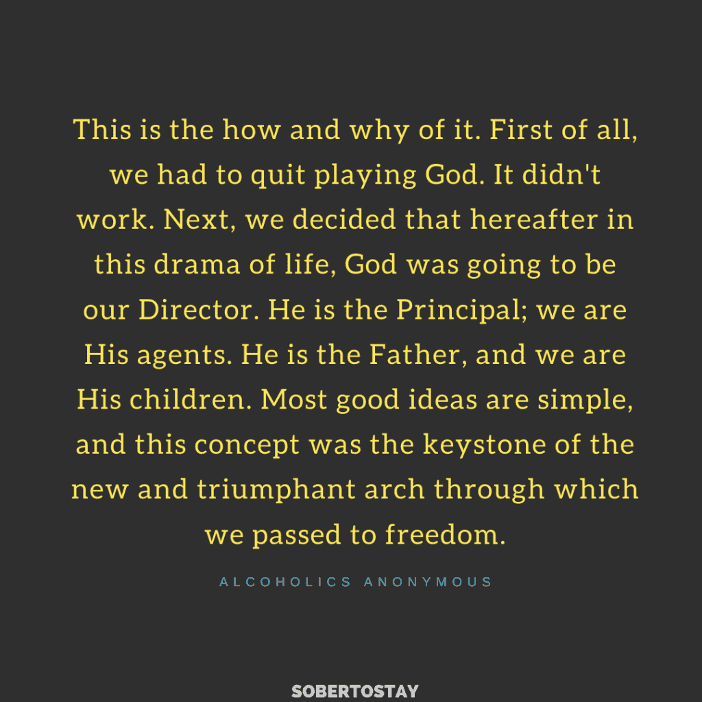 Third Step Prayer AA An Unbeatable Mental Shift SOBERTOSTAY