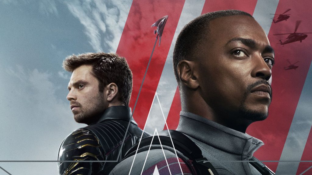 Super Bowl 2021 Falcão e o Soldado Invernal Lendas da MArvel