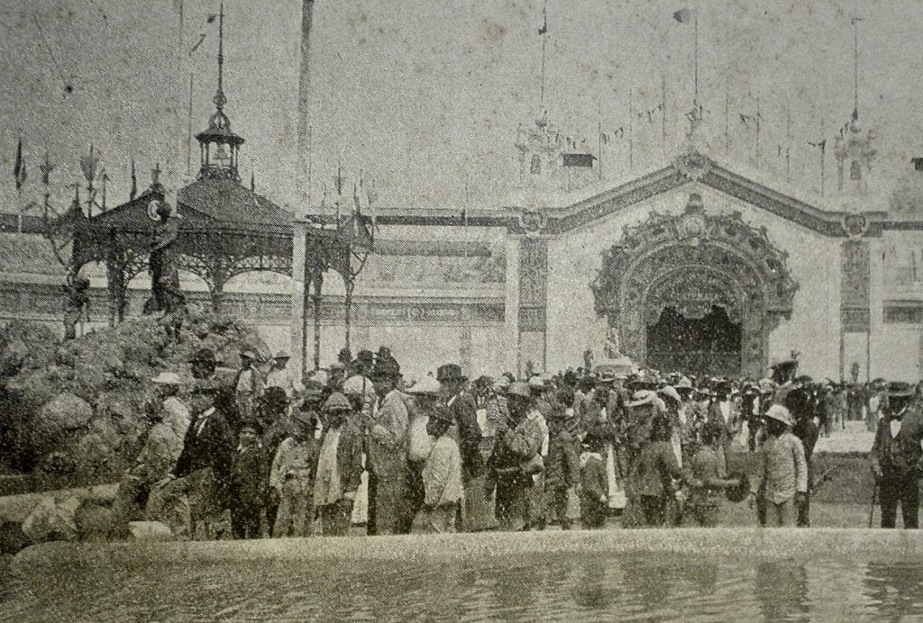 Exteriores del pabellón de la Exposición Centroamericana 1897