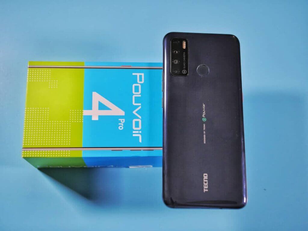 TECNO Pouvoir 4 Pro back design