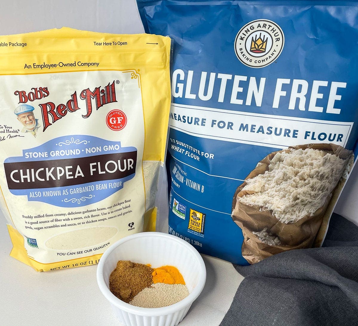 gluten-free flour for making doubles flatbread