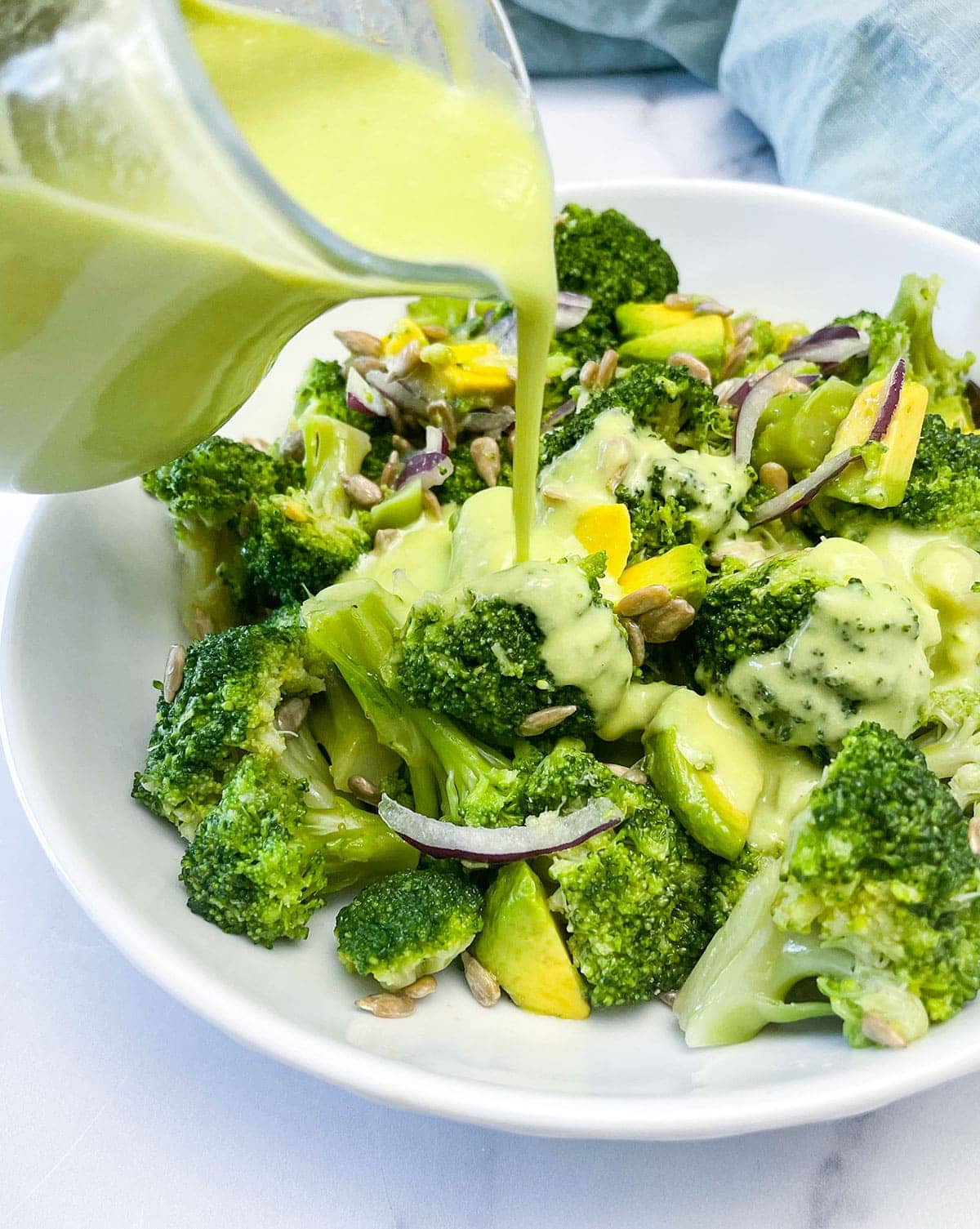 vegan broccoli salad