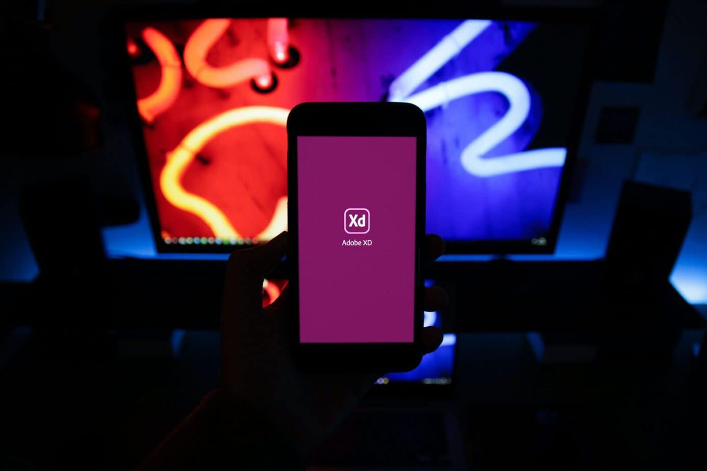 UX Design Computer Smartphone. UX Design Computer Smartphone.