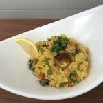 vegetarian paella
