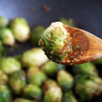 Crispy Breadcrumb Brussels Sprouts