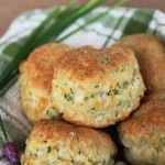 Cheese and Chive Sourdough Biscuits