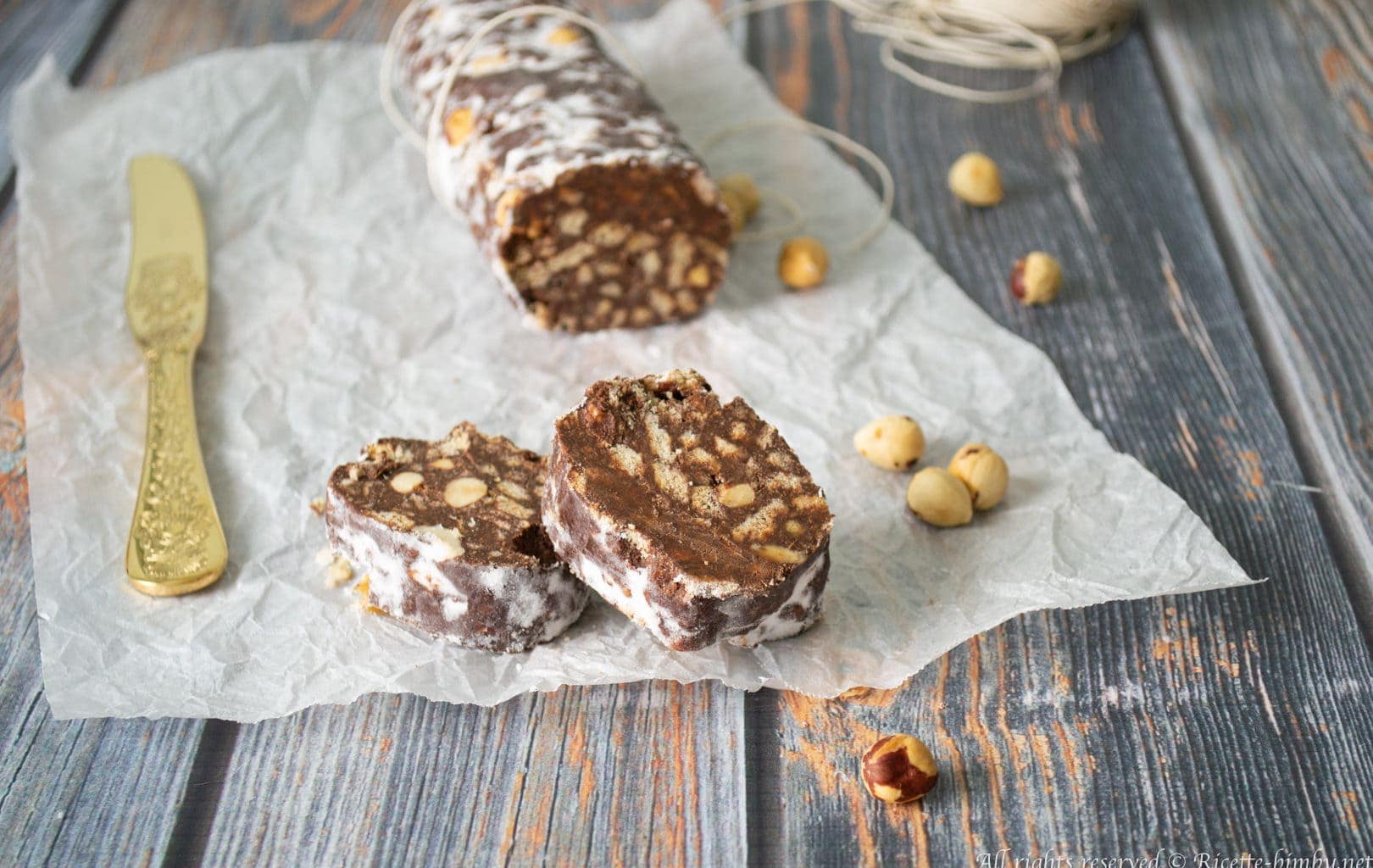 Salame Di Cioccolato Vegan Bimby Ricette Bimby