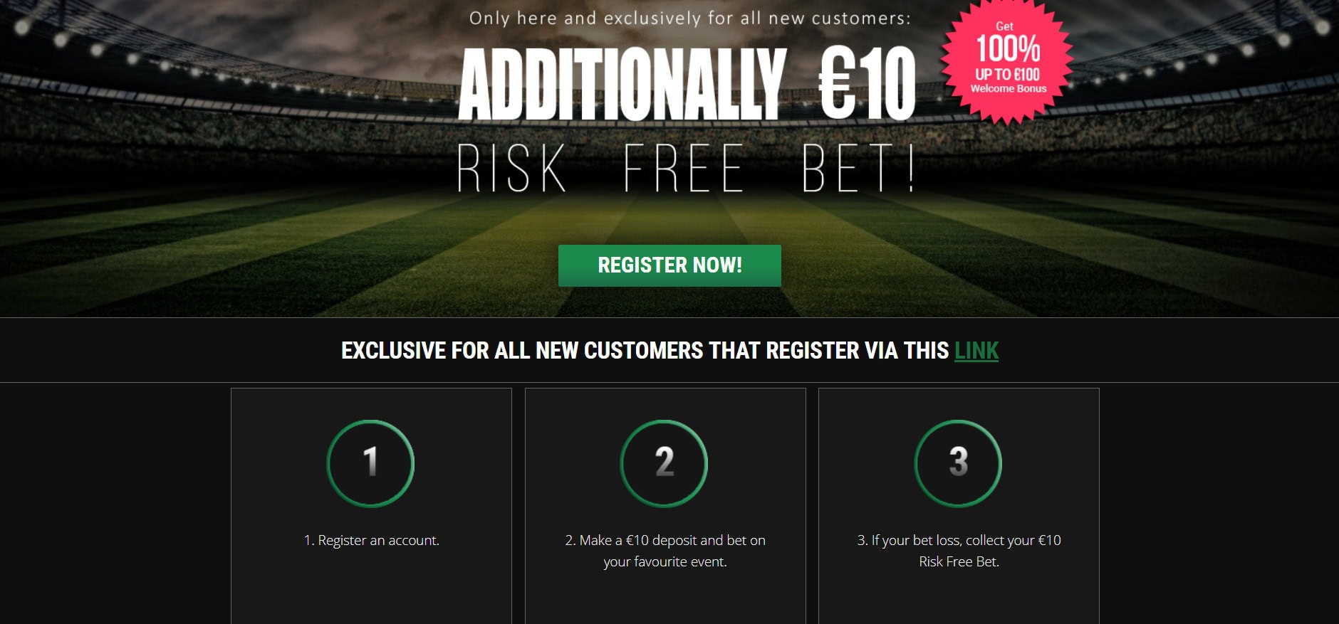 Risk Free Bet Offer at Kulbet