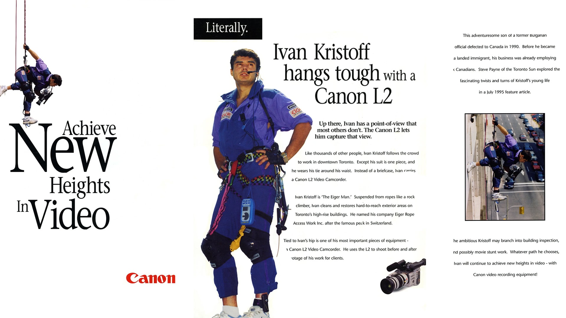 FIlming with Canon cameras