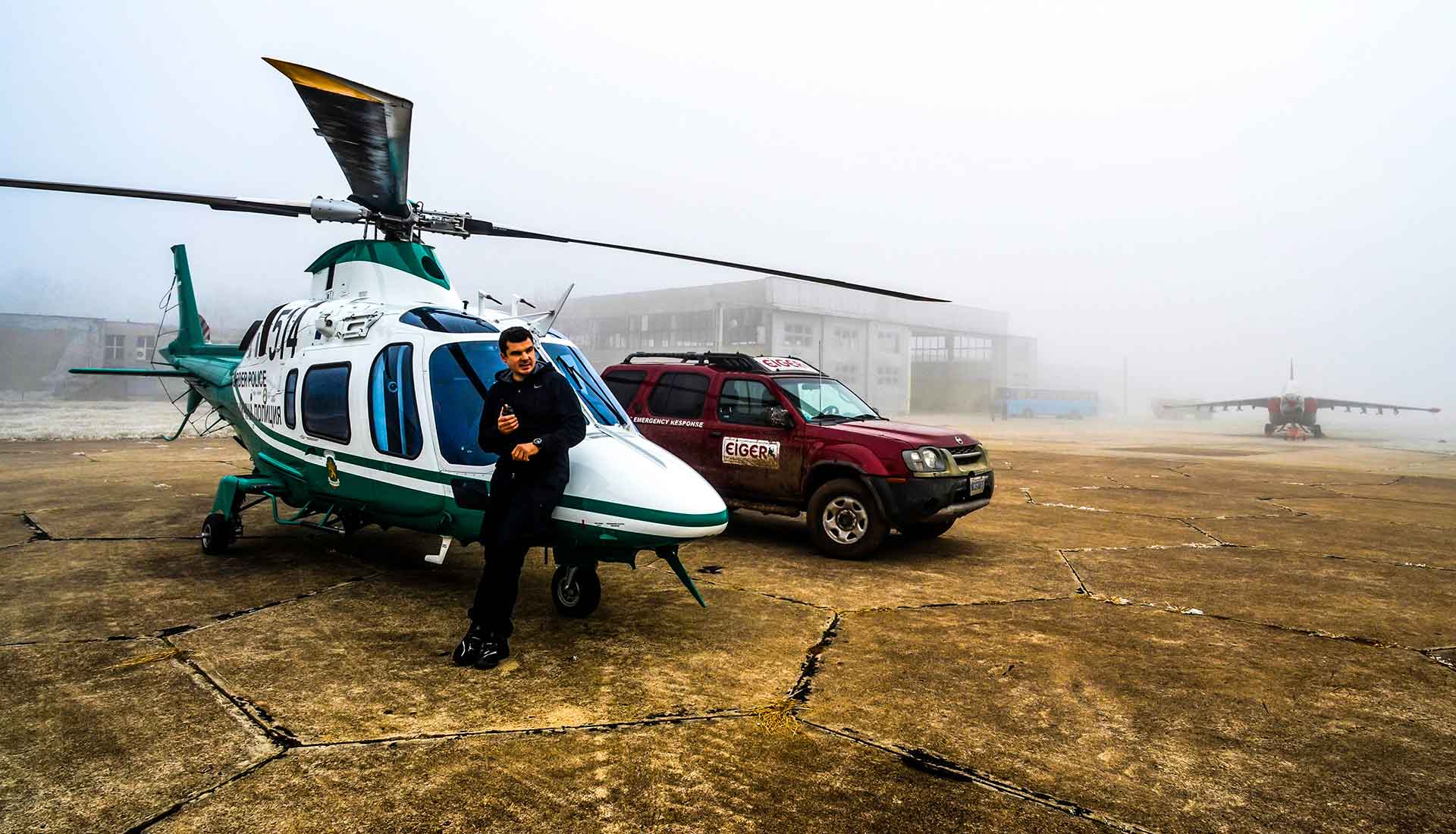 Nissan Xterra heli airBaseBezmer Безмер