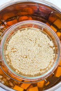 Easy Butternut Squash Soup and Quinoa PIP