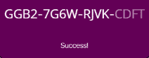 DFW proof code