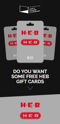 Heb Gift Card