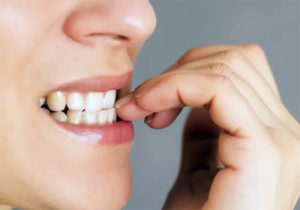 nail biting