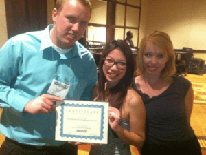 Colorado Law School SSDP winning the Rising Star Chapter Award in 2012