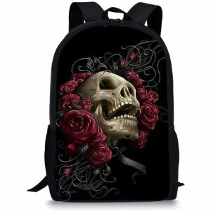 mochilas escolares de calaveras