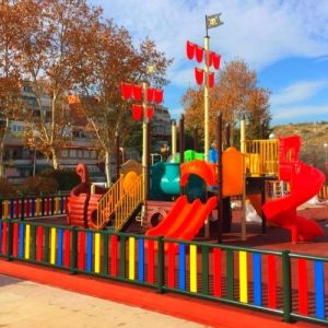Parques exteriores para zonas urbanas