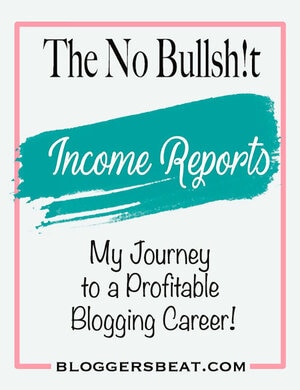 Monthly blogging income reports #bloggersbeat #marketing #blogger