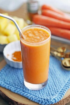 Turmeric Carrot Smoothie