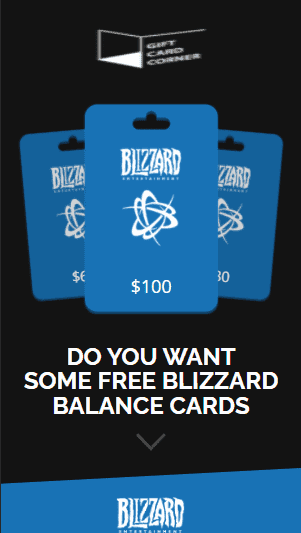 Blizzard Gift Card Free 2021 Battlenet Gift Card Code Gift Card Corner