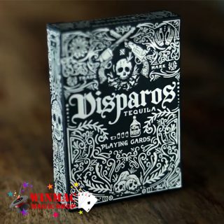 Disparos tequila playing cards