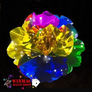 Rolex mylar spring flower for magician