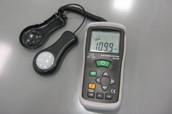 medidor de luz de prueba de penetración