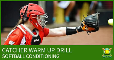 catcher warm up drill