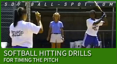 softball hitting drills for timing the pitch