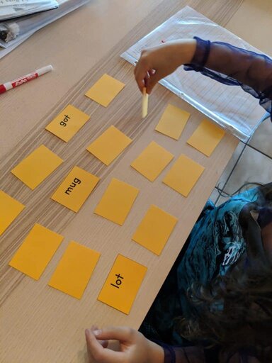 phonics memory game