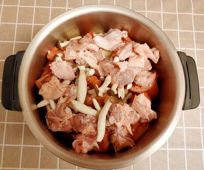 ホットクックでルーなし無水カレー 作り方 レシピ