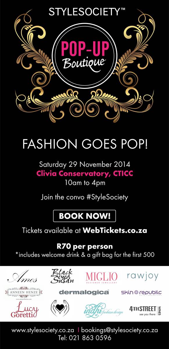 StyleSociety Pop up Boutique 2014