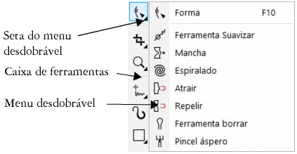 ferramentas do coreldraw