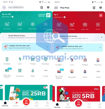 Layanan Syariah LinkAja atau Reguler, Bedanya?