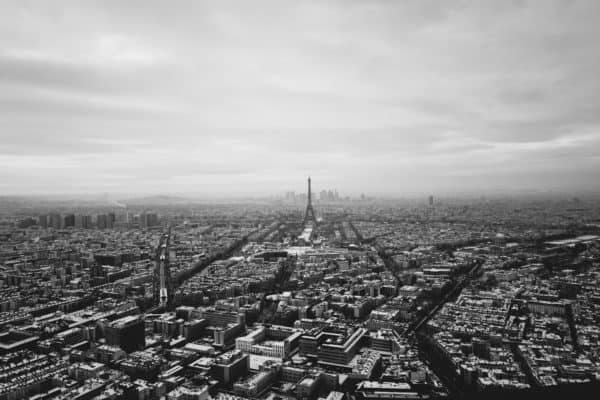 Guida definitiva al bianco e nero, emozione, città di parigi